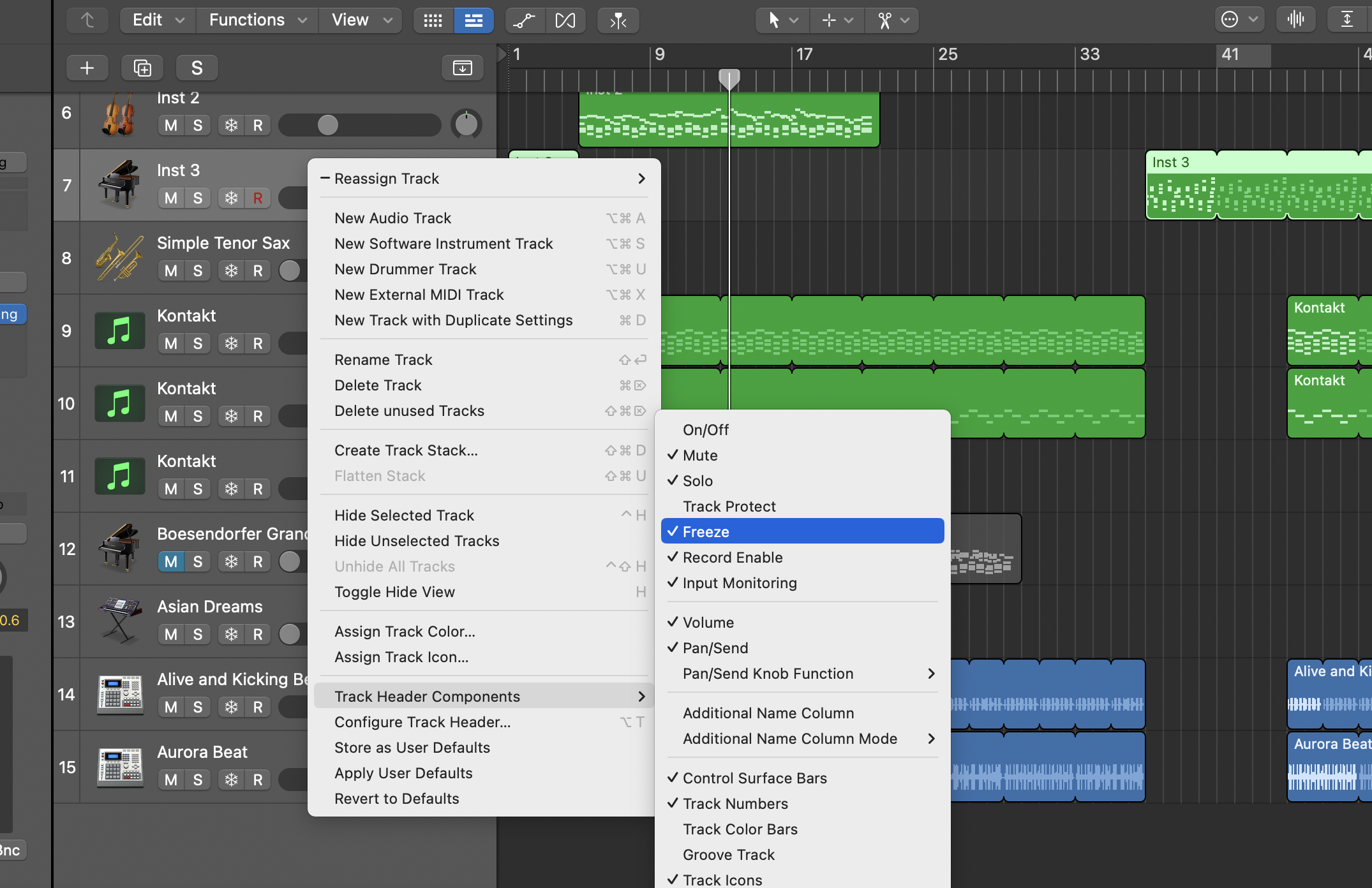 Did You Know You Could Freeze Your Tracks on Logic Pro X? Here’s How!